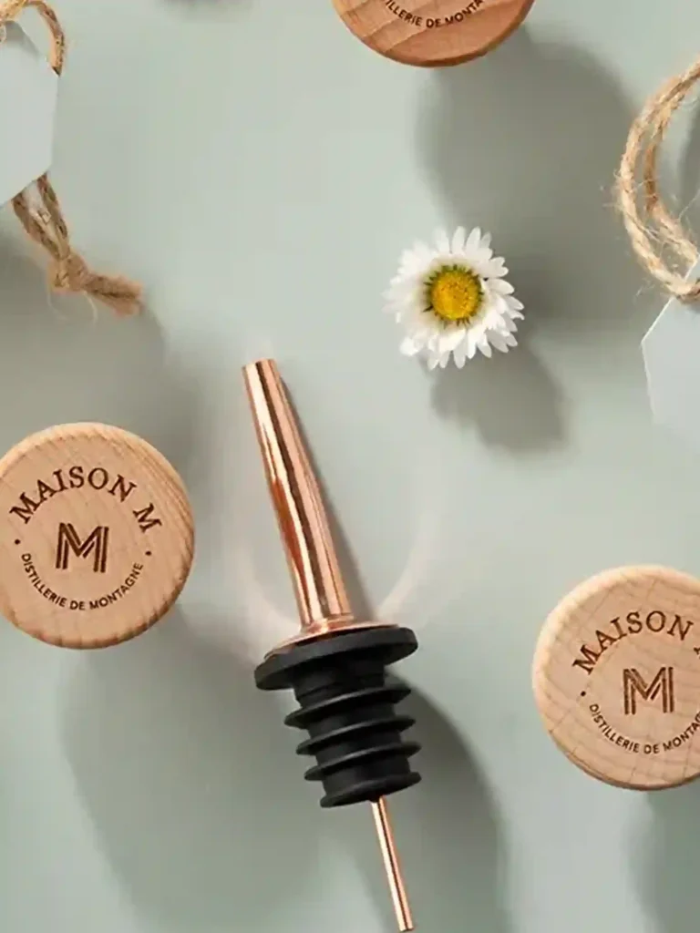 photo d'un bec verseur de la distillerie Maison M