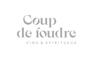 logo coup de foudre vins et spiritueux