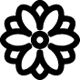 icon de fleur