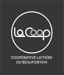 logo la coop, coopérative laitière du beaufortain.